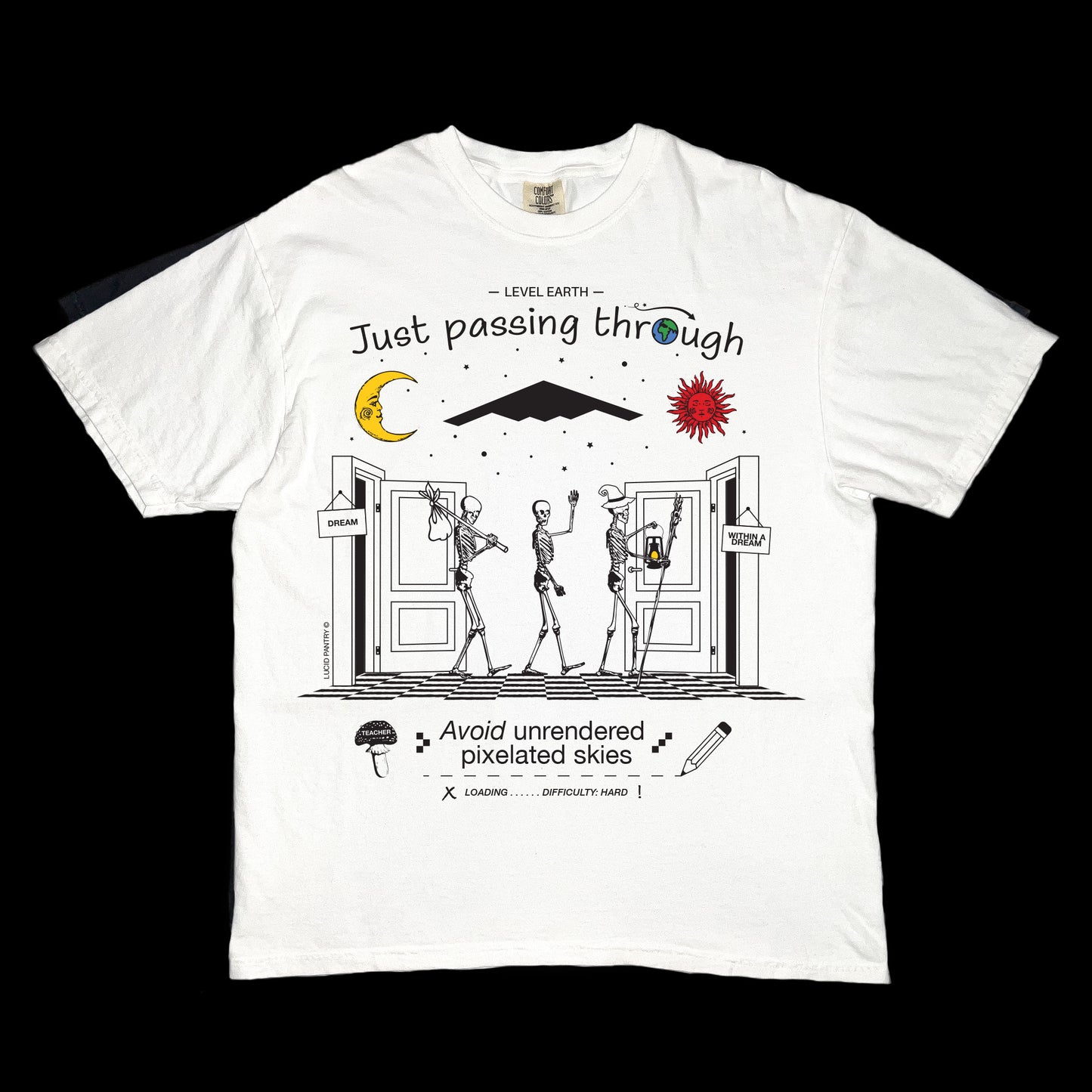 JUST PASSING THROUGH