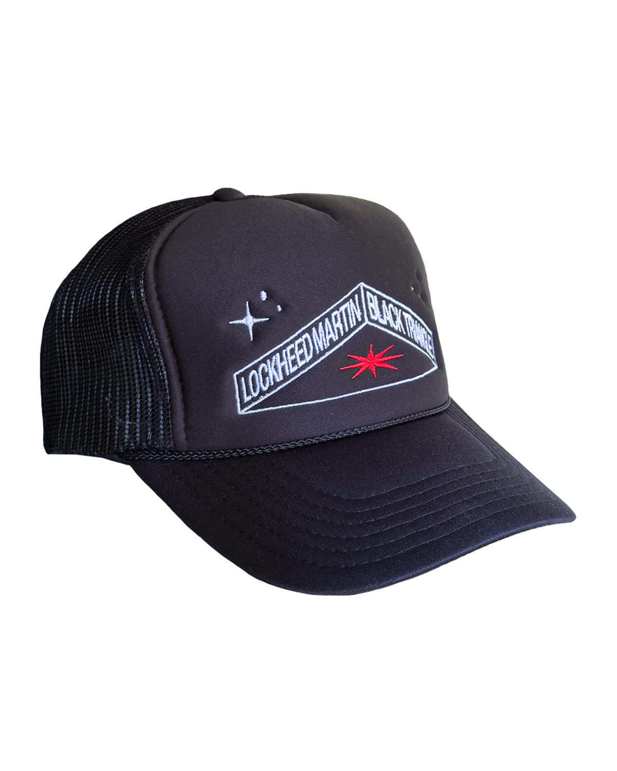 Lockheed Martin Black Triangle Trucker Hat