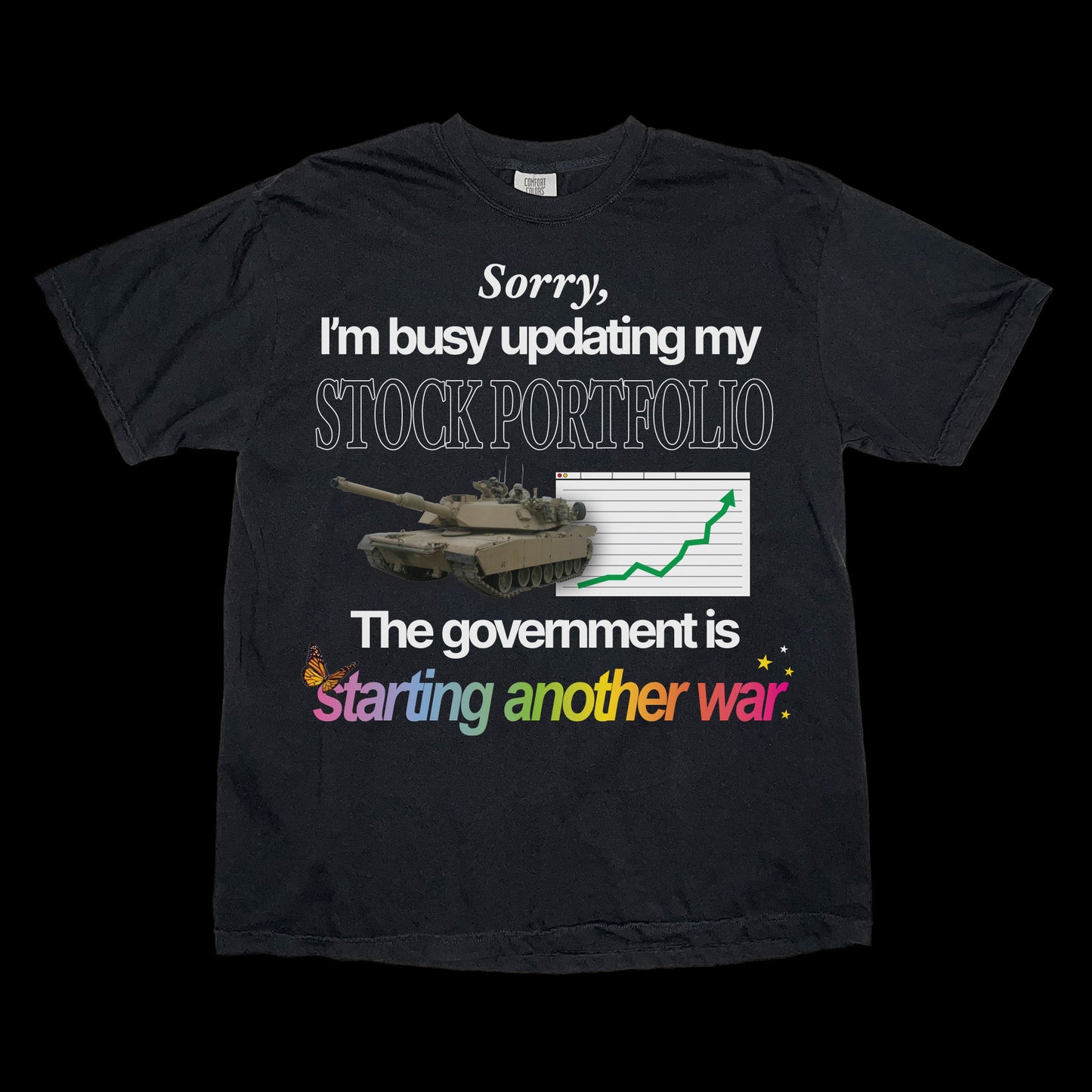 WAR STOCK PORTFOLIO T-SHIRT