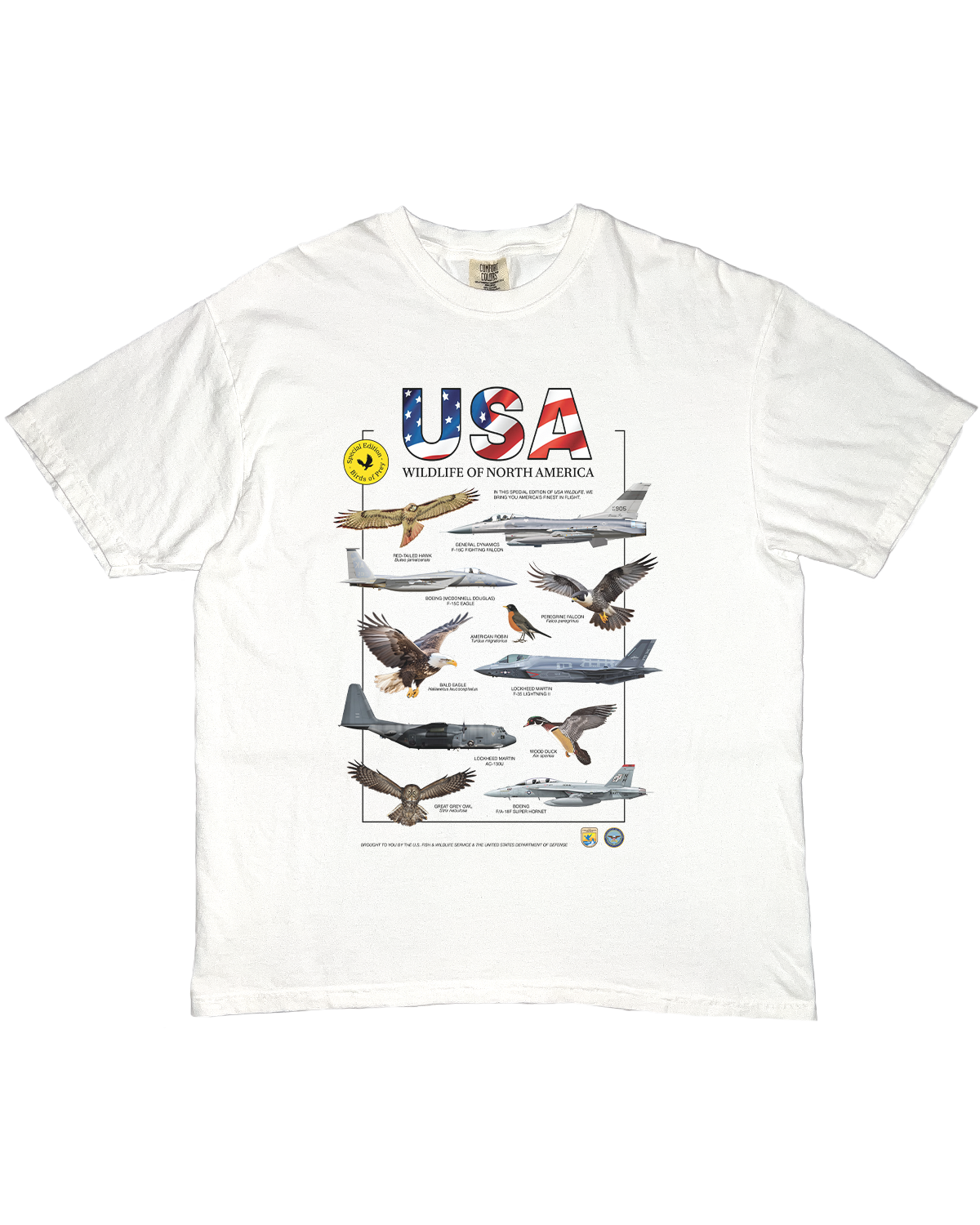 USA Wildlife Tee