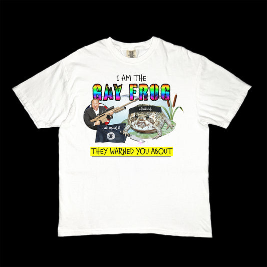 I AM THE GAY FROG T-SHIRT