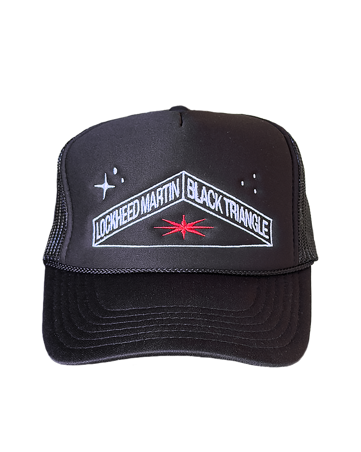 Lockheed Martin Black Triangle Trucker Hat