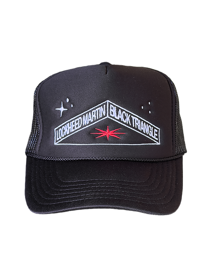 Lockheed Martin Black Triangle Trucker Hat