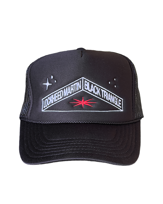 Lockheed Martin Black Triangle Trucker Hat