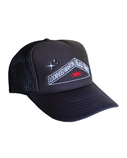 Lockheed Martin Black Triangle Trucker Hat